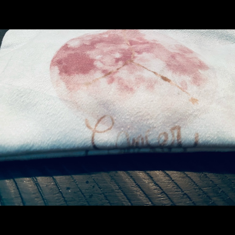 Zodiac makeup pouch. A few different signs avail.